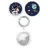 Navy Blue Tracker Keychain Protective Film Soft Shell Sticker