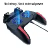 Portable Mobile Gaming Controller With Built-In Battery Support