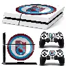 PS4 Game Console Printed PVC Film Sticker