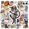 Cute Waterproof Laptop and Scooter Sticker Collection