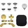 Premium Metal Controller Upgrade Kit With Customizable Gaming Parts