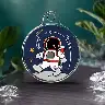 Navy Blue Tracker Keychain Protective Film Soft Shell Sticker