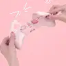 Pink Silicone Cat Paw Controller Cover for PS5 Original Controller