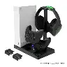 Xbox Series S Cooling Station With Dual Controller Charging And Headset Holder