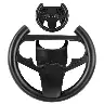 PS4 Black Game Console Steering Wheel Accessory