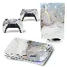 Granite-Pattern Vinyl Skin Decal for PlayStation 5 Disc Edition