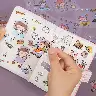 Cartoon PET Journal Sticker Sheets