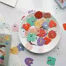 DIY Journal Sticker Sheets – Geometry, Fruits & Vegetables, or Planet Themes