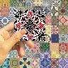 Mandala Graffiti Sticker Pack for Phone Cases and Luggage