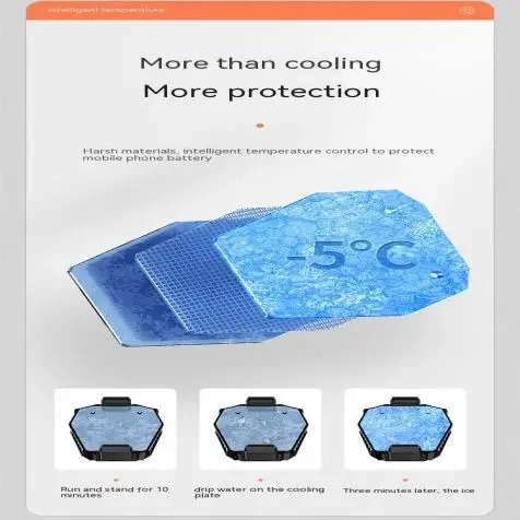 Portable Semiconductor Phone Cooler With Fast Clip Cooling Technology