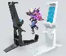 Adjustable White Gamepad Phone Mount Clip