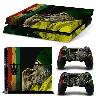 PS4 Game Console Printed PVC Film Sticker