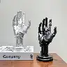 Cyberpunk Mechanical Hand Controller Stand And Desk Organizer