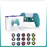Silicone Gaming Controller Sleeve with Rocker Caps