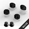 ABXY Replacement Button Set for Microsoft Xbox One Gamepads