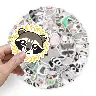 Cute Coati Waterproof Sticker Pack – 50 Pieces
