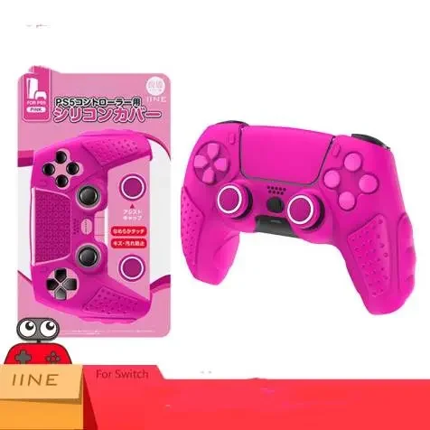 PS5 Controller Silicone Grip Cover With Enhanced Joystick Caps