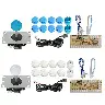 USB Arcade Joystick Control Kit with Chip Board and Buttons