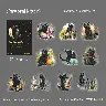 Nordic Cat PET Sticker Set – Choose from Six Printed Designs
