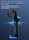 Blue Touchscreen PUBG Game Controller with Vibration