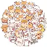 Cute Dog Graffiti Sticker Pack – 50 Adhesive Stickers