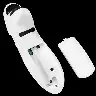 White Head-Mounted VR Glasses with Handle