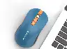 Blue Rechargeable Wireless Voice Input Mouse with 7 Keys