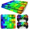 PS4 Slim Full-Body Console Sticker Collection