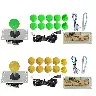 USB Arcade Joystick Control Kit with Chip Board and Buttons