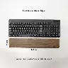 Premium Wooden Desk Support Pad For Keyboard And Mouse