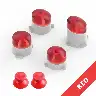 ABXY Replacement Button Set for Microsoft Xbox One Gamepads