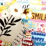 40-Piece Inspirational English Graffiti PVC Sticker Pack