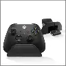 Compact Gamepad Organizer Stand With Battery Storage Design