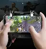 Black 3-in-1 Mobile Phone Gamepad Cooler with Built-In Battery