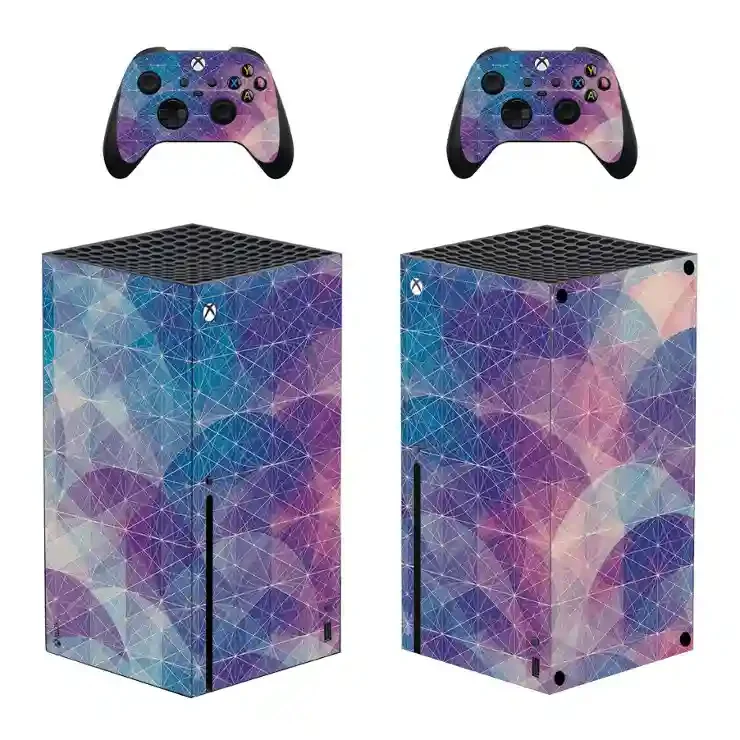 Xbox Series X Console PVC Sticker – A–E Designs