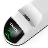 LED Contact Charger with Breathing Light and USB Cable