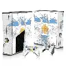 Skull Graphic PVC Film Game Machine Sticker Set