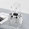 Compact Gamepad Organizer Stand With Battery Storage Design