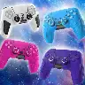 PS5 Controller Silicone Grip Cover With Enhanced Joystick Caps