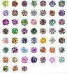 Mandala Graffiti Sticker Pack for Phone Cases and Luggage
