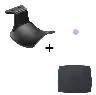 ABS Game Controller Wall Hanger with Nail-Free Glue
