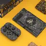 Egyptian Pharaoh Black Protective Shell for Nintendo Switch