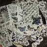 Retro Vintage Decorative Sticker Collection – 166-Piece Set