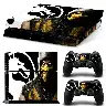 PS4 Game Console Printed PVC Film Sticker