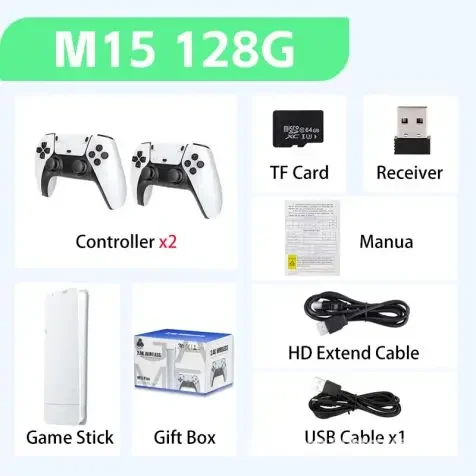 Classic HDMI Retro Gaming Console With Wireless Controllers
