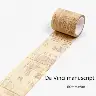 Vintage Gothic Decorative Washi Tape For Creative Journaling