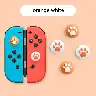 Cat Claw Silicone Rocker Caps for Nintendo Lite Game Consoles