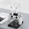 Compact Gamepad Organizer Stand With Battery Storage Design