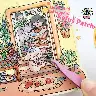 Cartoon PET Miniature Sticker Set for Notebooks