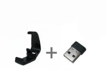 Black VR Controller Bracket and Receiver Set